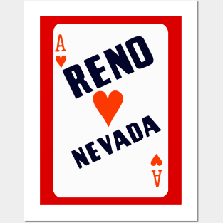 Vintage Reno Nevada Posters and Art